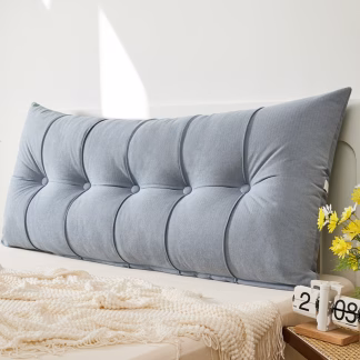 Μαξιλαρι Για Κεφαλαρι Κρεβατιου Azure Grey (150χ60)