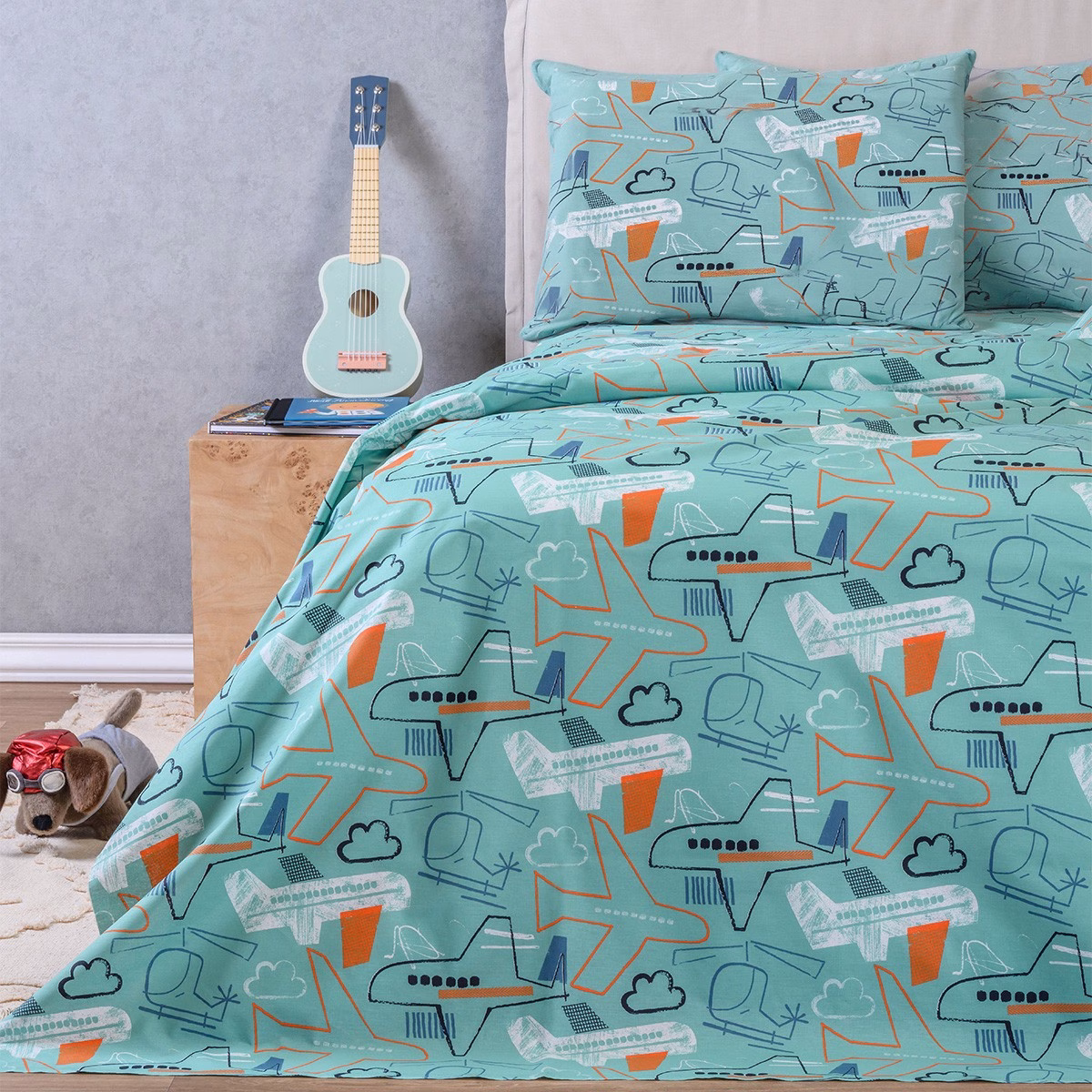 Σετ Σεντονια Μονα (λ) Planeur Kids Line (100x200+32) Σετ Σεντονια Μονα (λ) Planeur Kids Line (100x200+32)
