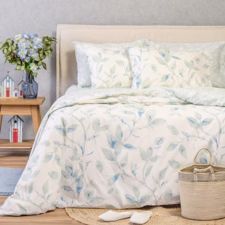 Παπλωματοθηκη Μονη Pearl Blue Ultra Line (165x245) Παπλωματοθηκη Μονη Pearl Blue Ultra Line (165x245)