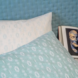 Σετ Μαξιλαροθηκες (π) River Aqua Casual Line (50x70)