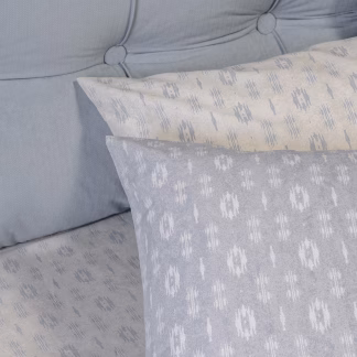 Σετ Μαξιλαροθηκες (π) River Light Grey Casual Line (50x70)