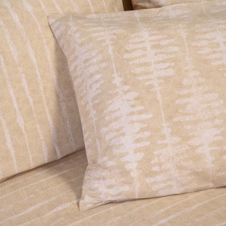 Σετ Μαξιλαροθηκες (π) Kai Beige Casual Line (50x70)