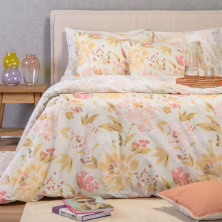 Σετ Σεντονια King Size (λ) Anabelle Aqua Casual Line (180χ200+32)