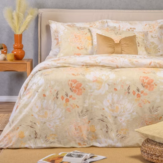 Σετ Σεντονια Μονα Anabelle Beige Casual Line (170x270)