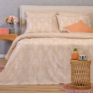 Παπλωματοθηκη Μονη Kai Beige Casual Line (165x245) Παπλωματοθηκη Μονη Kai Beige Casual Line (165x245)