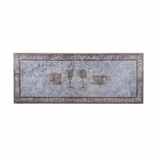 Πατάκι Κουζίνας Art 9070 60x160 Γκρι,μπεζ