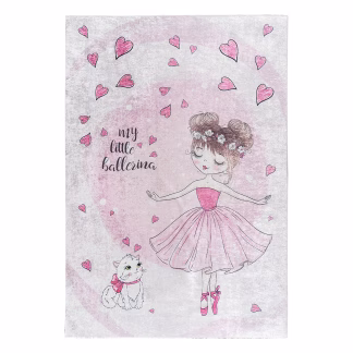 Χαλί Παιδικό Fun Art 9591 120x180 Ροζ