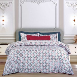 Σετ Σεντονια Υπερδιπλα Essential 2269 Blue, Red