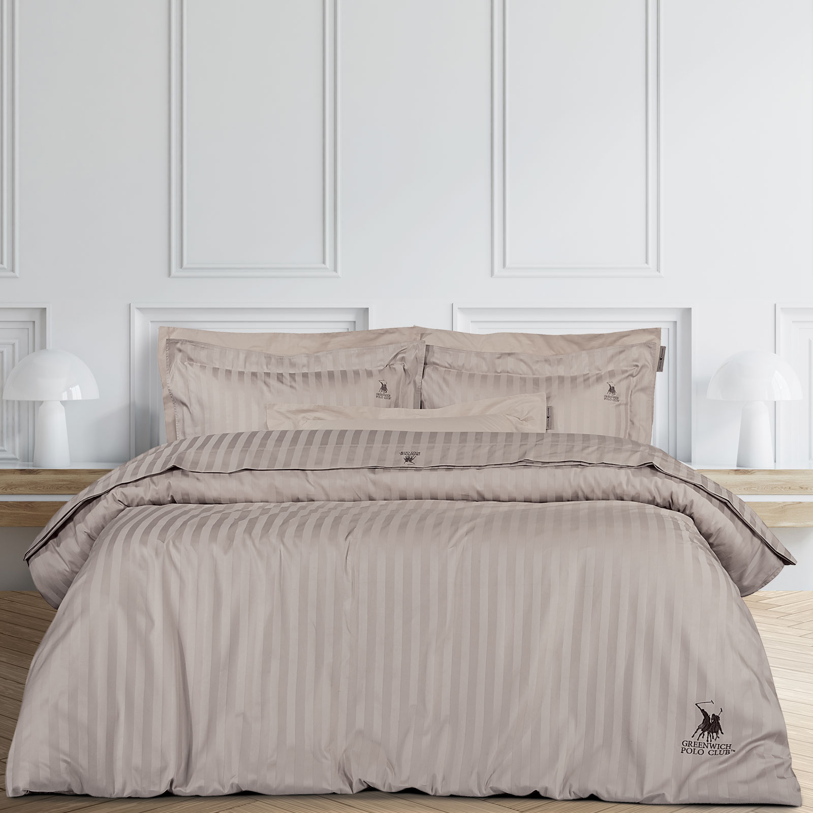 Σετ Σεντονια King 2157 Taupe Σετ Σεντονια King 2157 Taupe