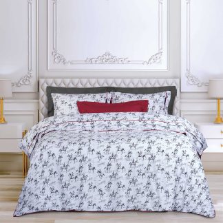 Σετ Σεντονια King Essential 2263 Black, White