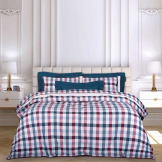 Σετ Σεντονια King Essential 2266 Blue, Red