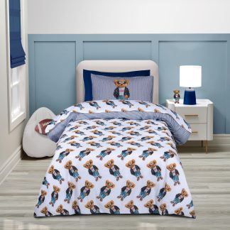 Σετ Σεντονια Μονα 8838 Λευκο, Μαυρο, Μπλε