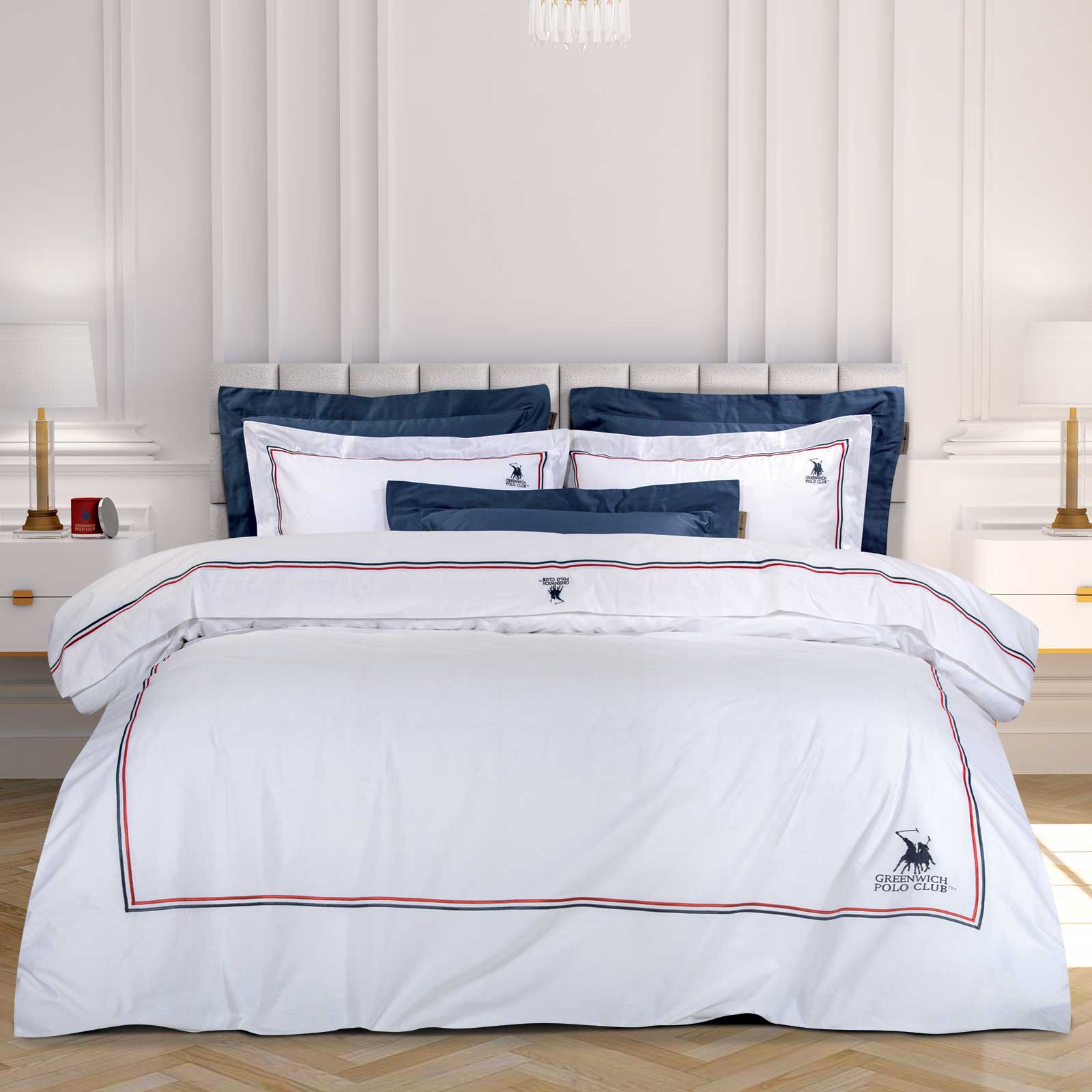 Παπλωματοθηκη Σετ Υπερδιπλh 2173 White Παπλωματοθηκη Σετ Υπερδιπλh 2173 White