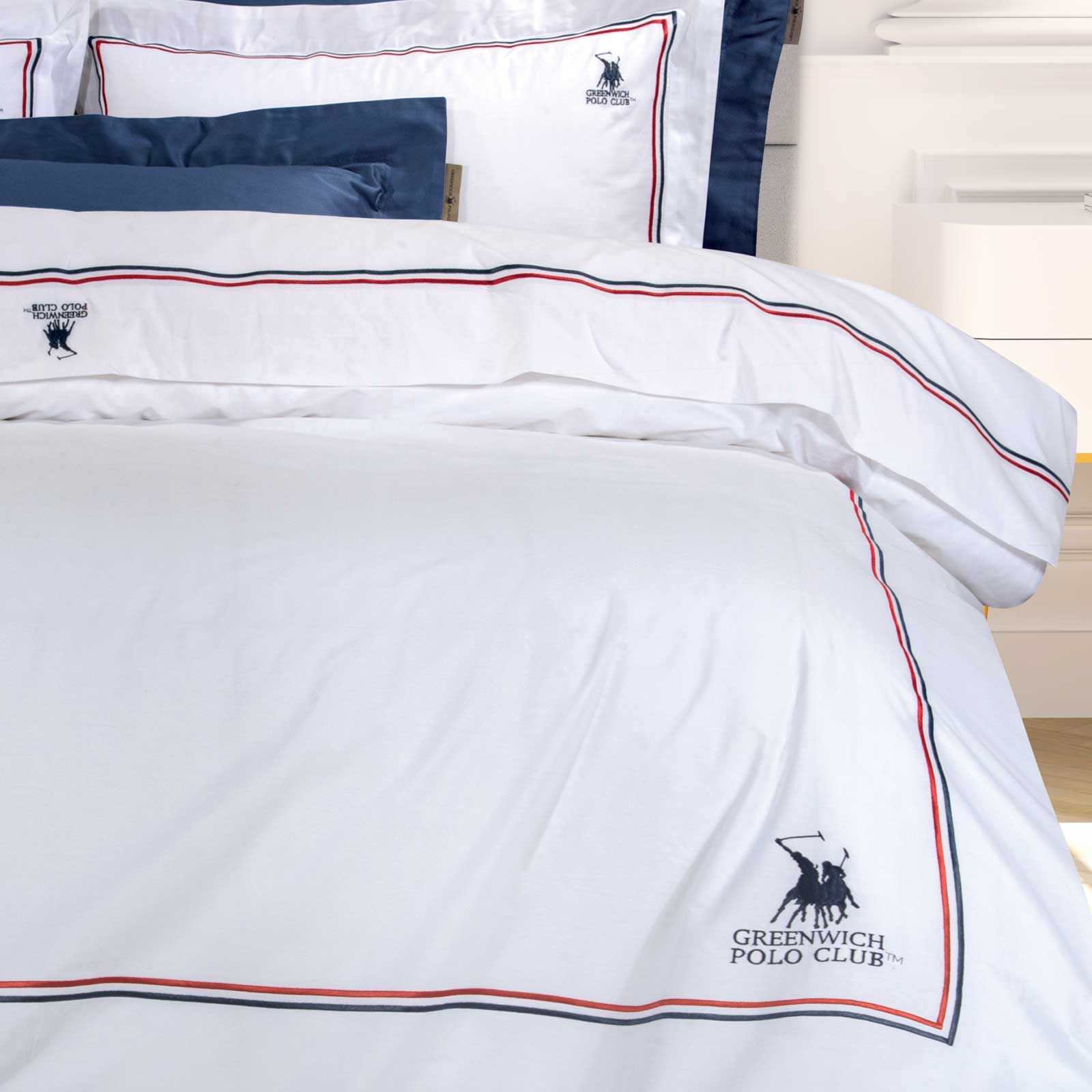 Παπλωματοθηκη Σετ Υπερδιπλh 2173 White Παπλωματοθηκη Σετ Υπερδιπλh 2173 White