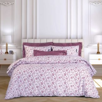 Παπλωματοθηκη Σετ Υπερδιπλh Essential 2363 Nude, White