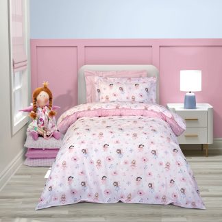 Σετ Παπλωματοθηκη Μονη 8849 Pink, Rose