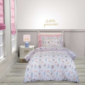 Σετ Παπλωματοθηκη Μονη Essential 8865 Mint, Pink