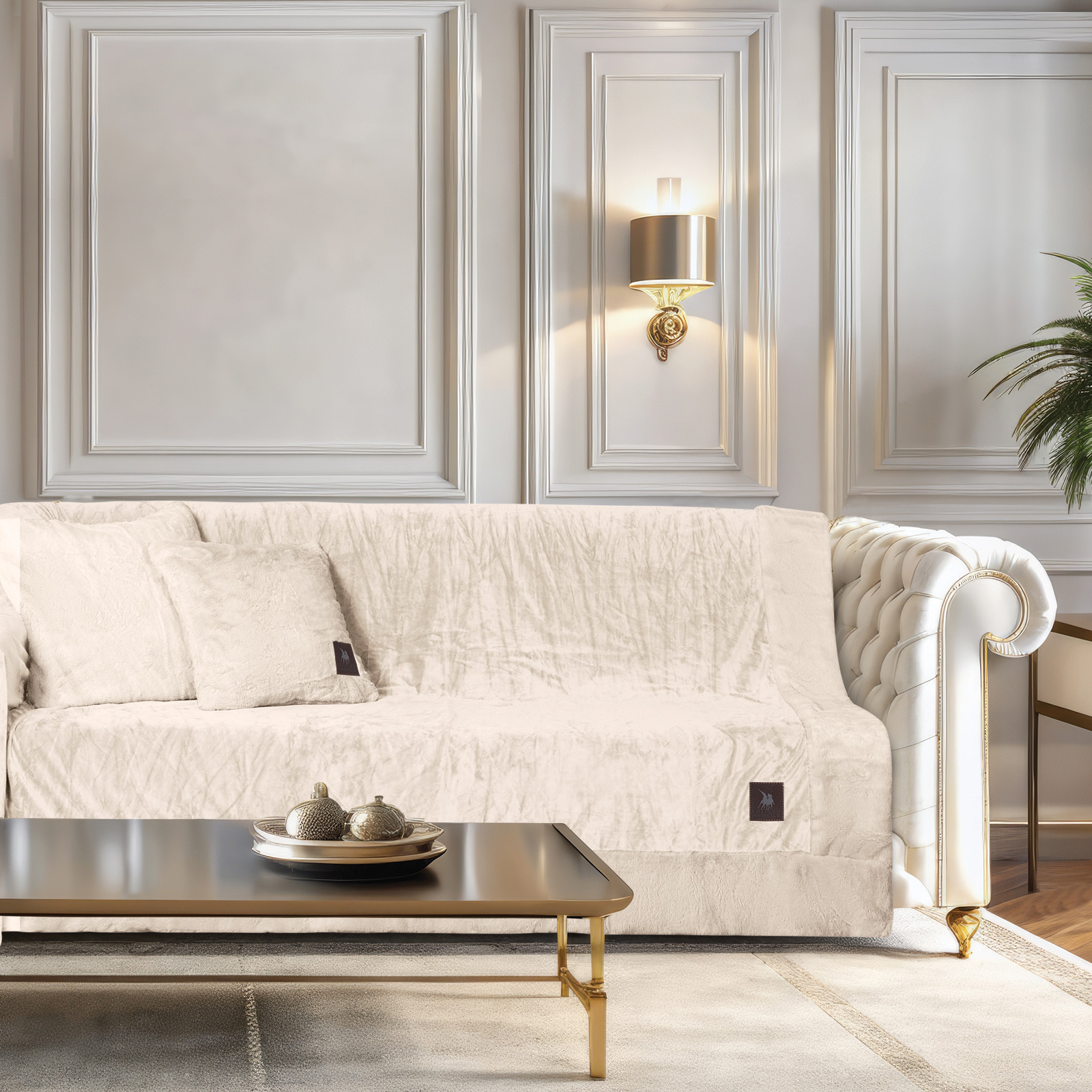 Ριχταρι Velvet 180χ300 Premium 3968 Ivory Ριχταρι Velvet 180χ300 Premium 3968 Ivory