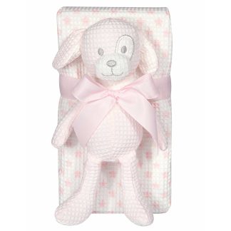 Κουβερτα Πικε Αγκαλιας Essential 8857 Pink, White