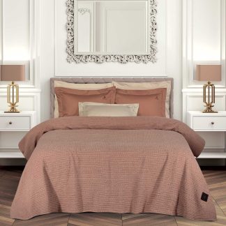 Κουβερτα Πικε 160x240 Essential 4459 Salmon