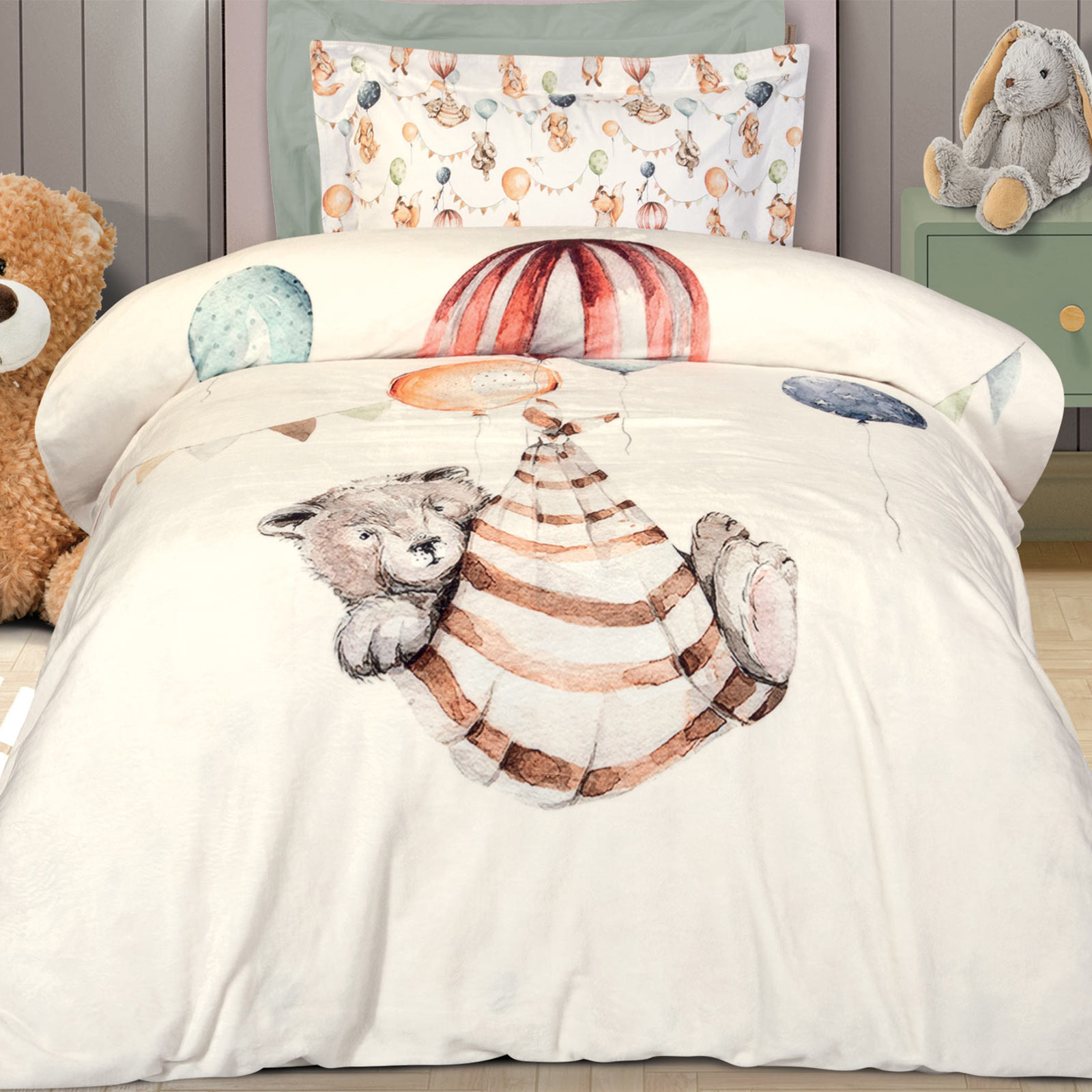 Junior Κουβερτα Fleece 8850 Cream, Taupe, Teracotta Junior Κουβερτα Fleece 8850 Cream, Taupe, Teracotta