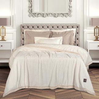 Κουβερτα Velour King Essential 3974 Royal White