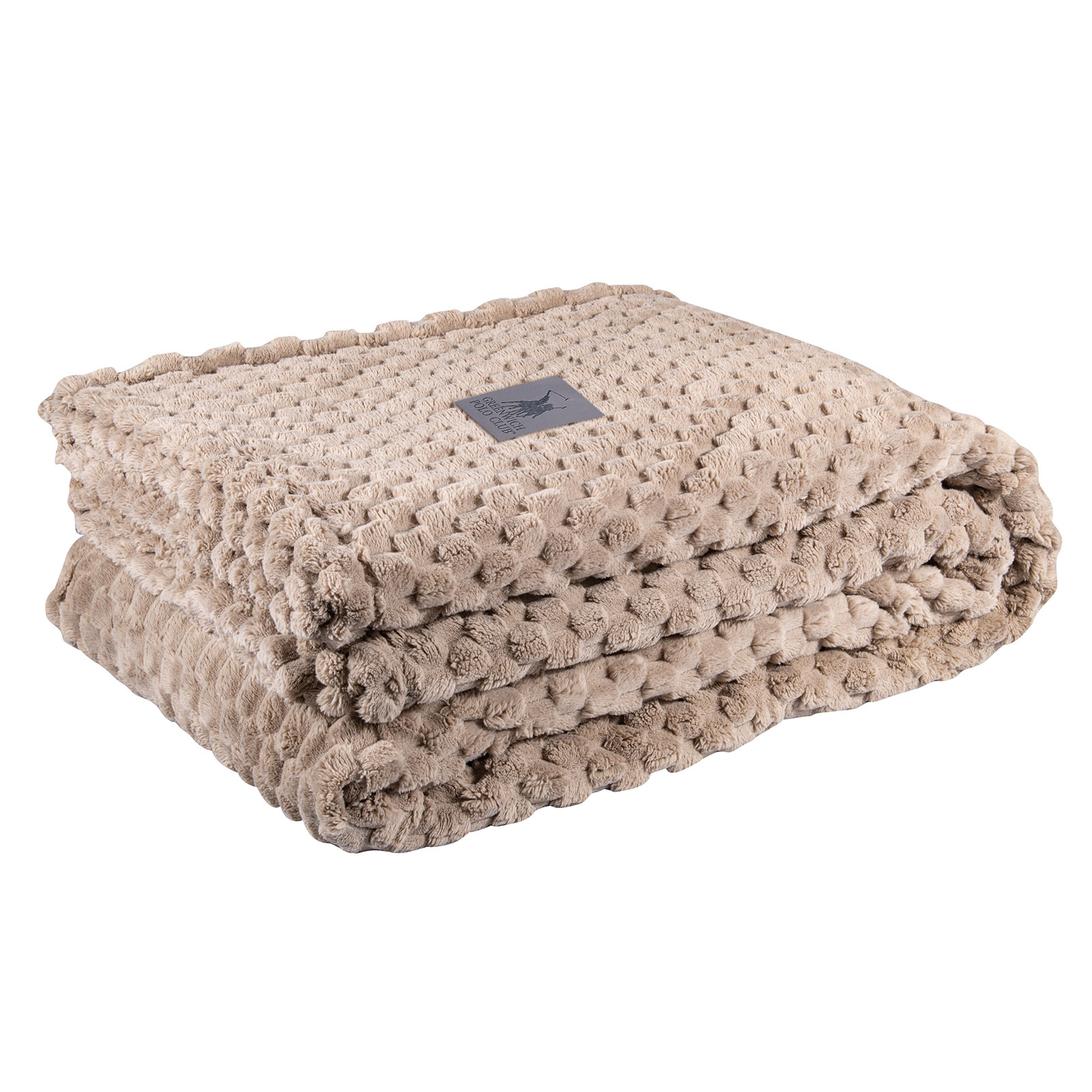 Κουβερτα Fleece Υπερδιπλh 3475 Taupe Κουβερτα Fleece Υπερδιπλh 3475 Taupe