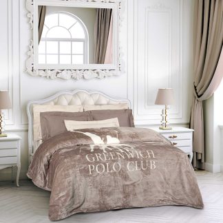 Κουβερτα Fleece Υπερδιπλh 3490 Taupe Κουβερτα Fleece Υπερδιπλh 3490 Taupe