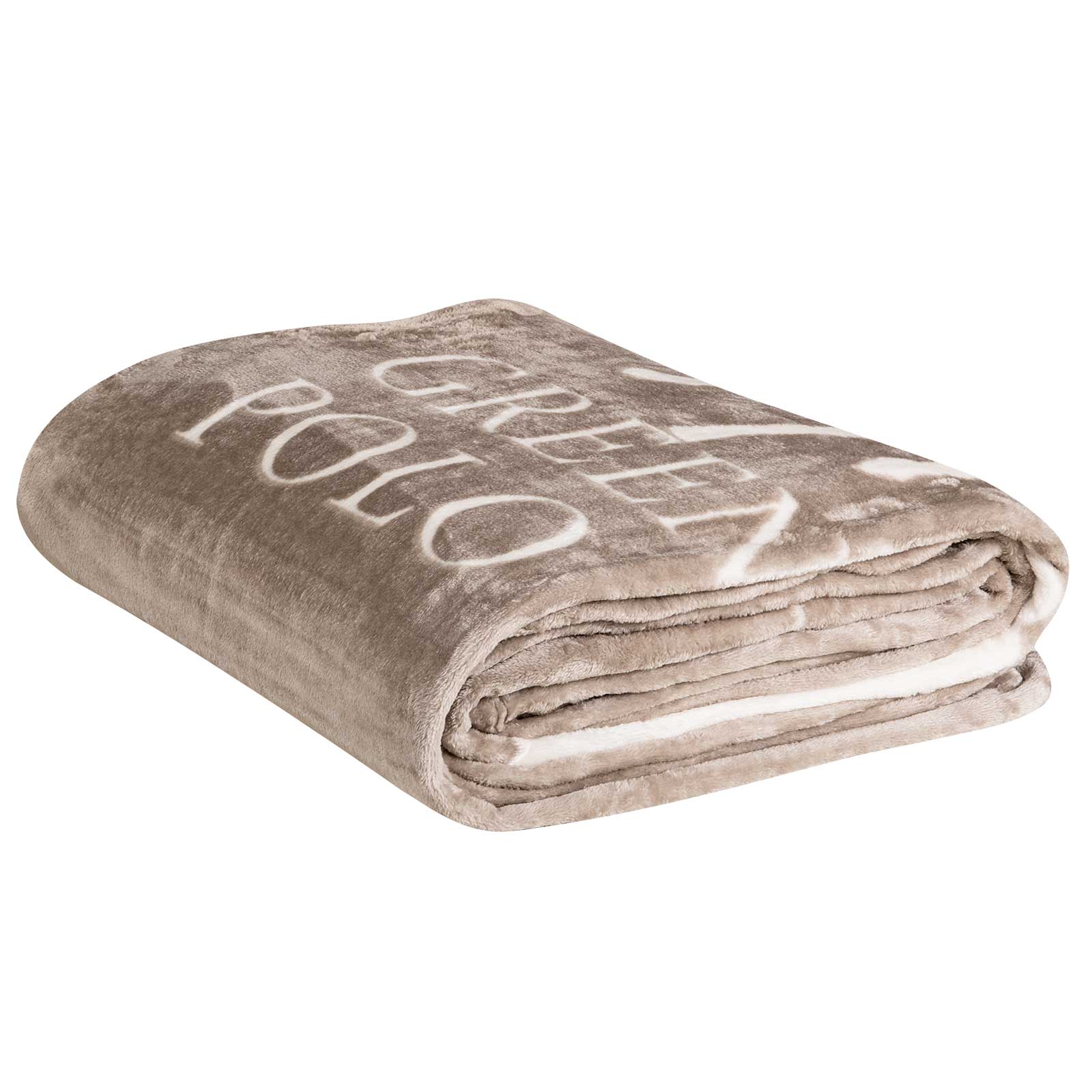 Κουβερτα Fleece Υπερδιπλh 3490 Taupe Κουβερτα Fleece Υπερδιπλh 3490 Taupe