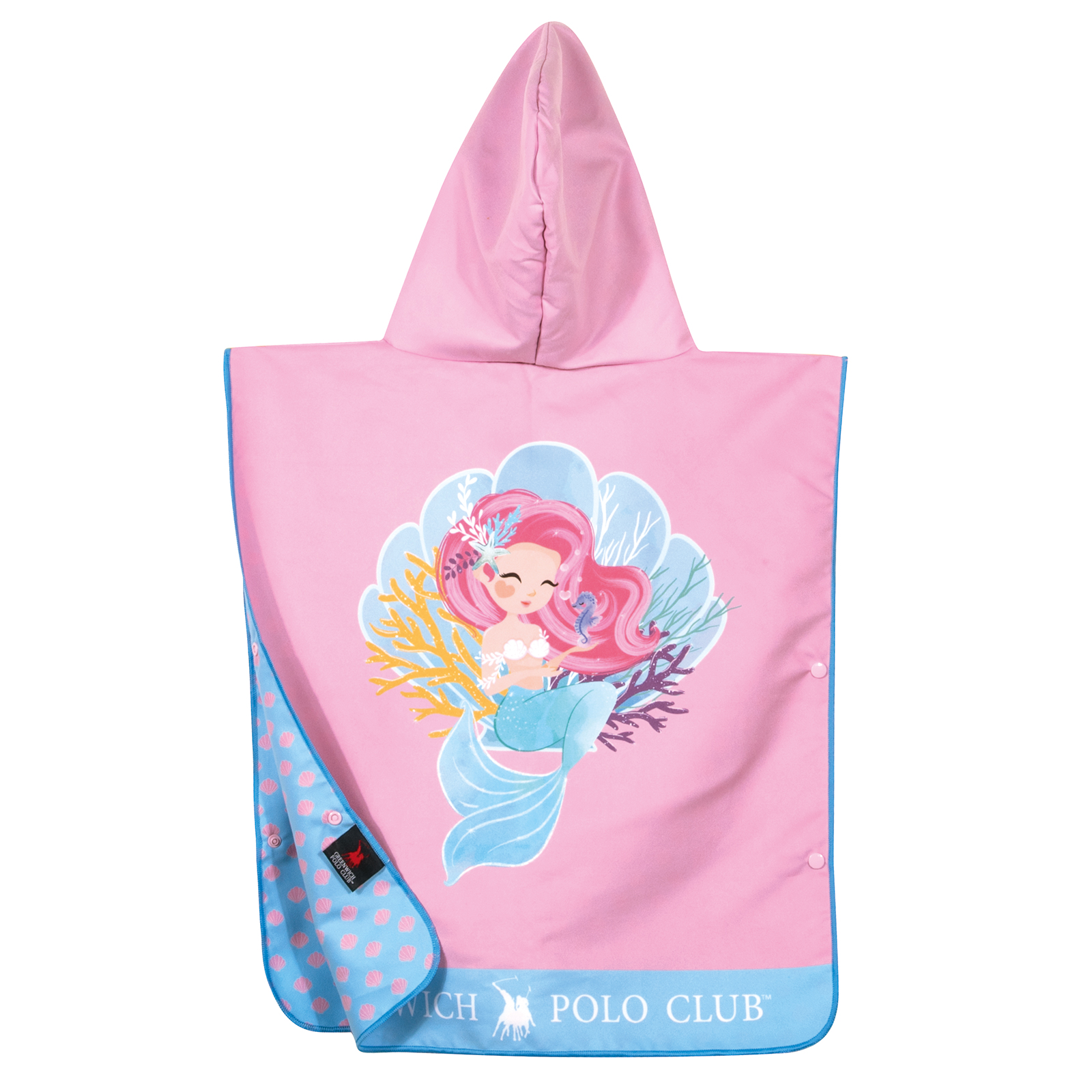 Junior Ποντσο Θαλασσης 50χ115 4041 Pink Junior Ποντσο Θαλασσης 50χ115 4041 Pink
