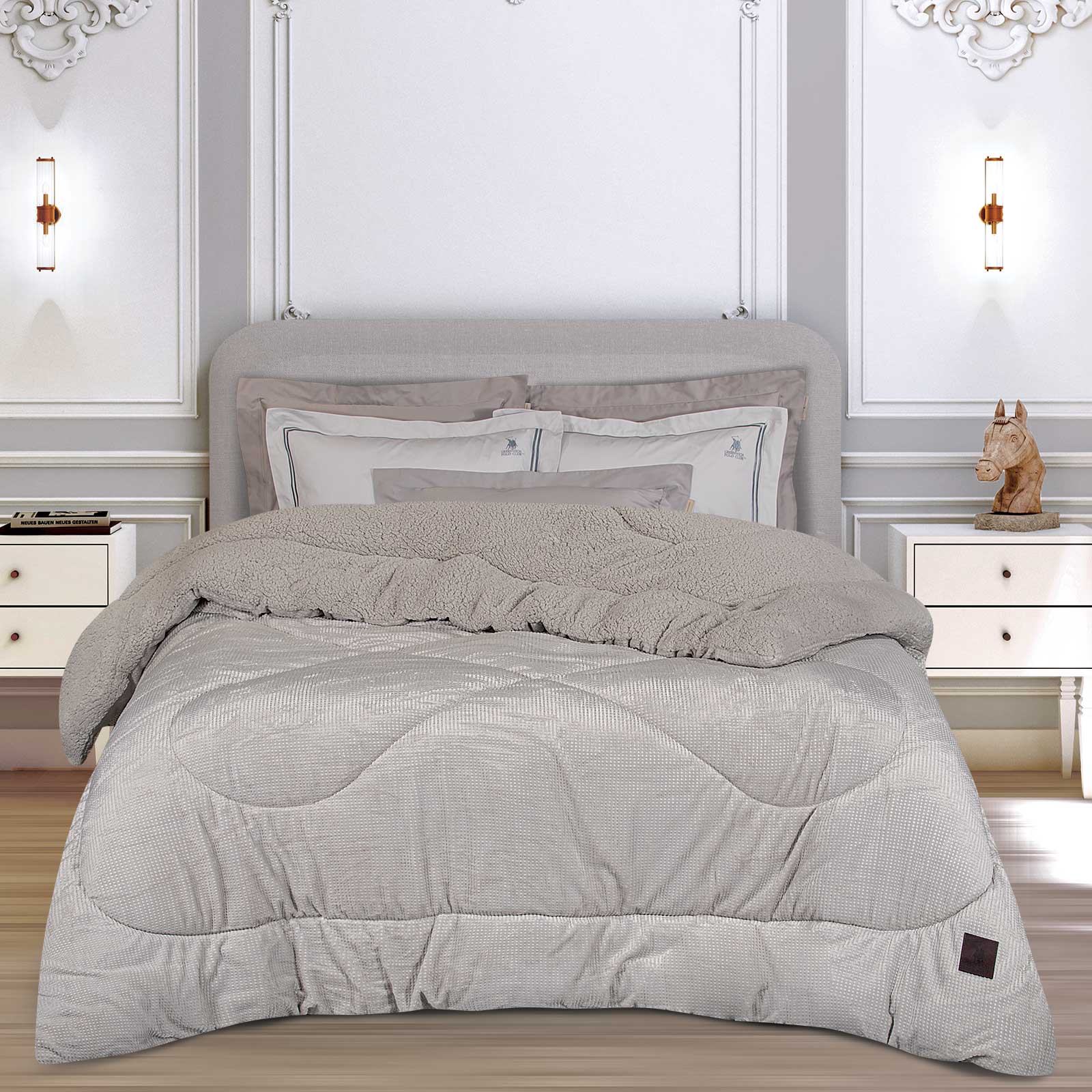 Κουβερτοπαπλωμα Υπερδιπλο Essential 3955 Ice Grey Κουβερτοπαπλωμα Υπερδιπλο Essential 3955 Ice Grey
