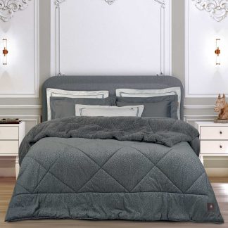 Κουβερτοπαπλωμα King Sherpa Essential 4435 Grey