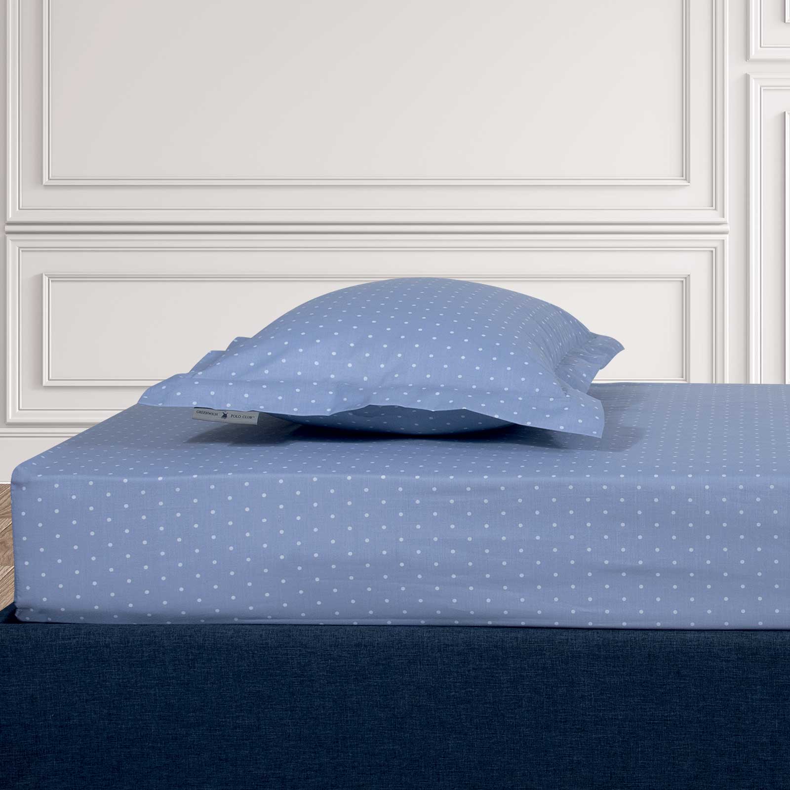 Σεντονι Με Λαστιχο Μονο 100*200+35 Loft 2503 Baby Blue Σεντονι Με Λαστιχο Μονο 100*200+35 Loft 2503 Baby Blue