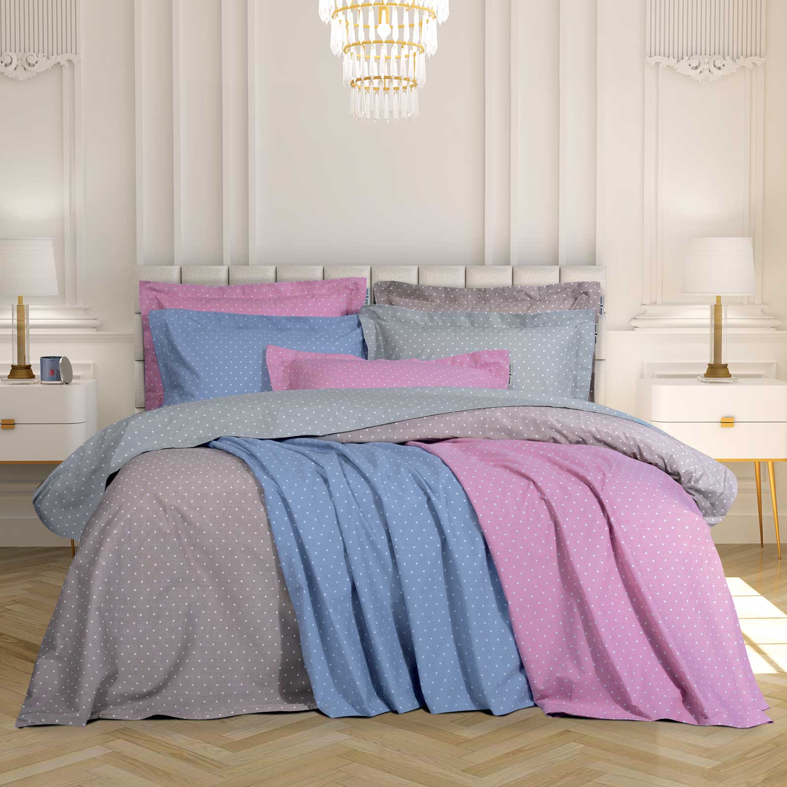 Σεντονι Υπερδιπλο 240*260 Loft 2503 Baby Blue Σεντονι Υπερδιπλο 240*260 Loft 2503 Baby Blue