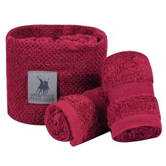 Σετ Πετσετες 4 Τεμαχιων Essential 4109 Bordeaux