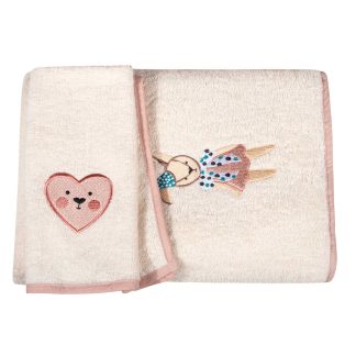 Σετ Πετσετες Βαβυ Essential 8859 Pink