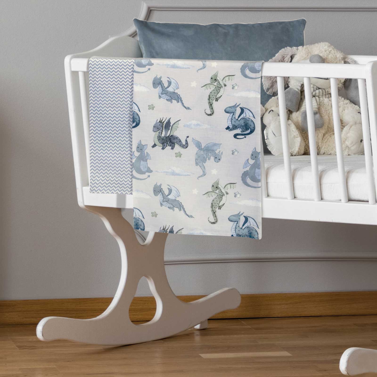 Σετ Σεντονια Λικνου Essential 8863 Beige, Blue Σετ Σεντονια Λικνου Essential 8863 Beige, Blue