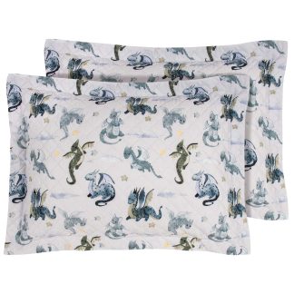 Junior Ζευγος Μαξιλαροθηκες Essential 8863 Beige, Blue