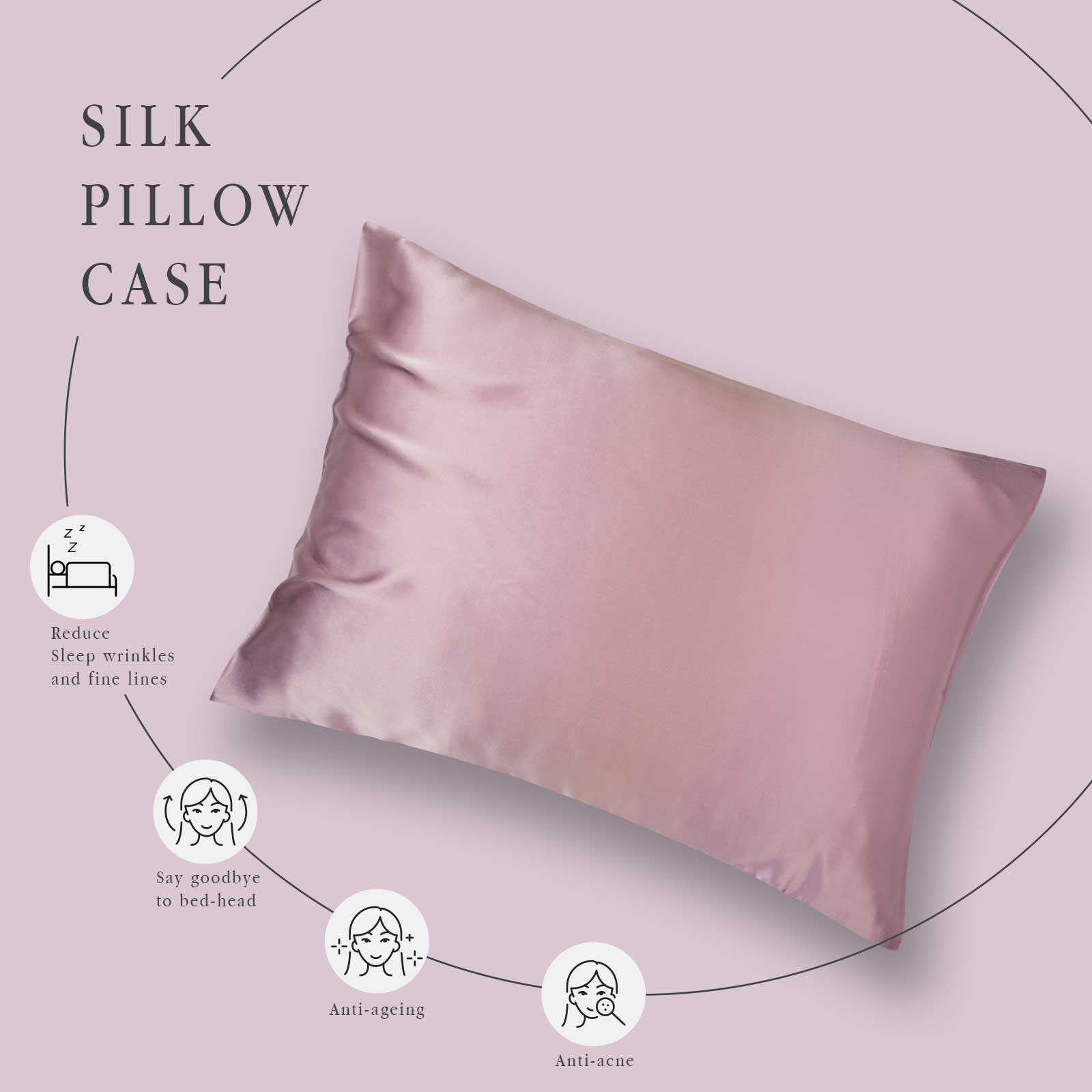 Μαξιλαροθηκη Silk Essential 2379 White Μαξιλαροθηκη Silk Essential 2379 White