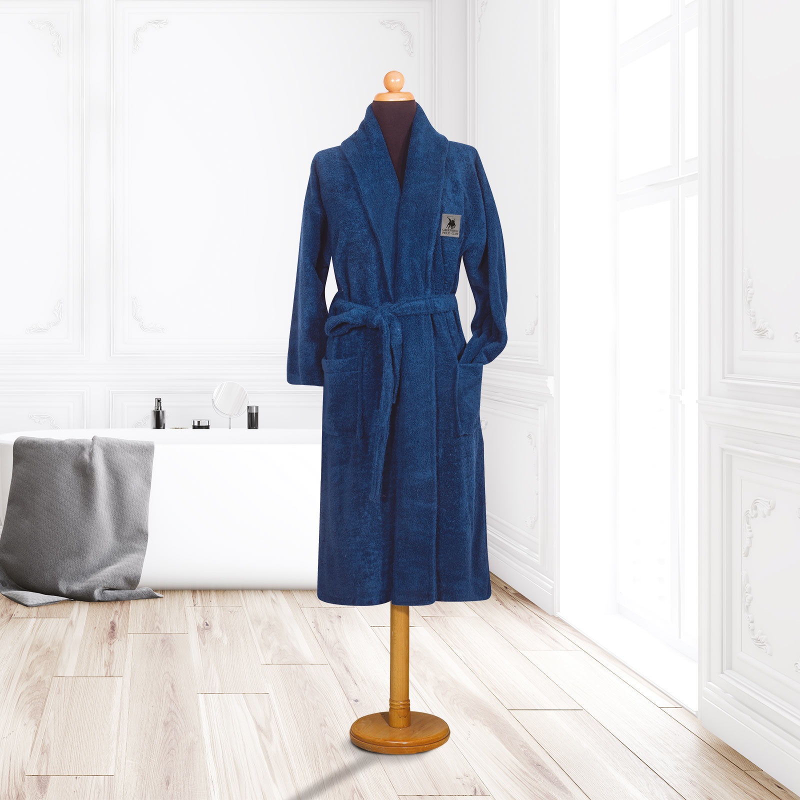 Μπουρνουζι Xx-large Royal Blue 3206 Royal Blue Μπουρνουζι Xx-large Royal Blue 3206 Royal Blue