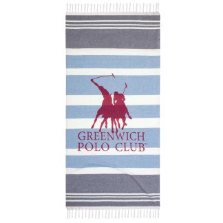 Greenwich Polo Pareo Pestemal 80χ170 3843 Blue
