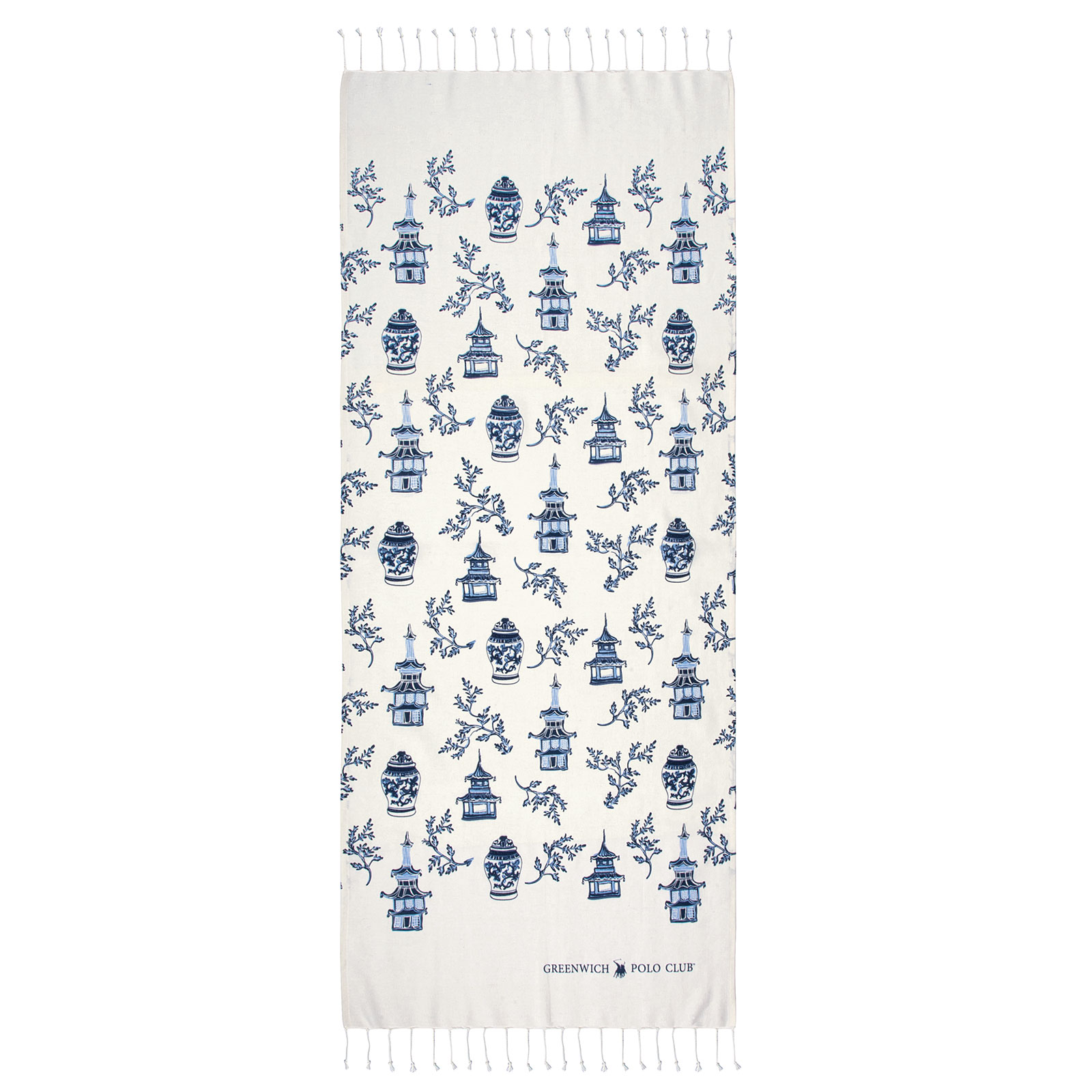 Pareo Printed 80χ180 3670 Blue Pareo Printed 80χ180 3670 Blue