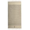 Pareo Fouta 90×170 4057 Μπεζ / Μαύρο