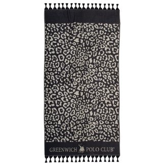 Pareo Fouta 90χ170 4059 Black, Ivory