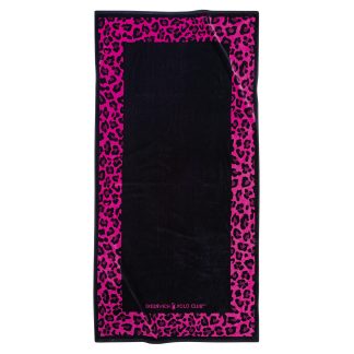 Πετσετα Θαλασσης 90χ180 Essential 3863 Black, Fuschia