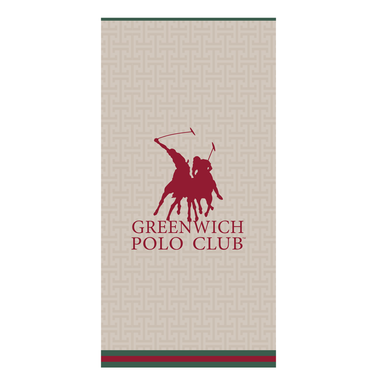 Πετσετα Θαλασσης 90χ180 Essential 5225 Red, Taupe Πετσετα Θαλασσης 90χ180 Essential 5225 Red, Taupe