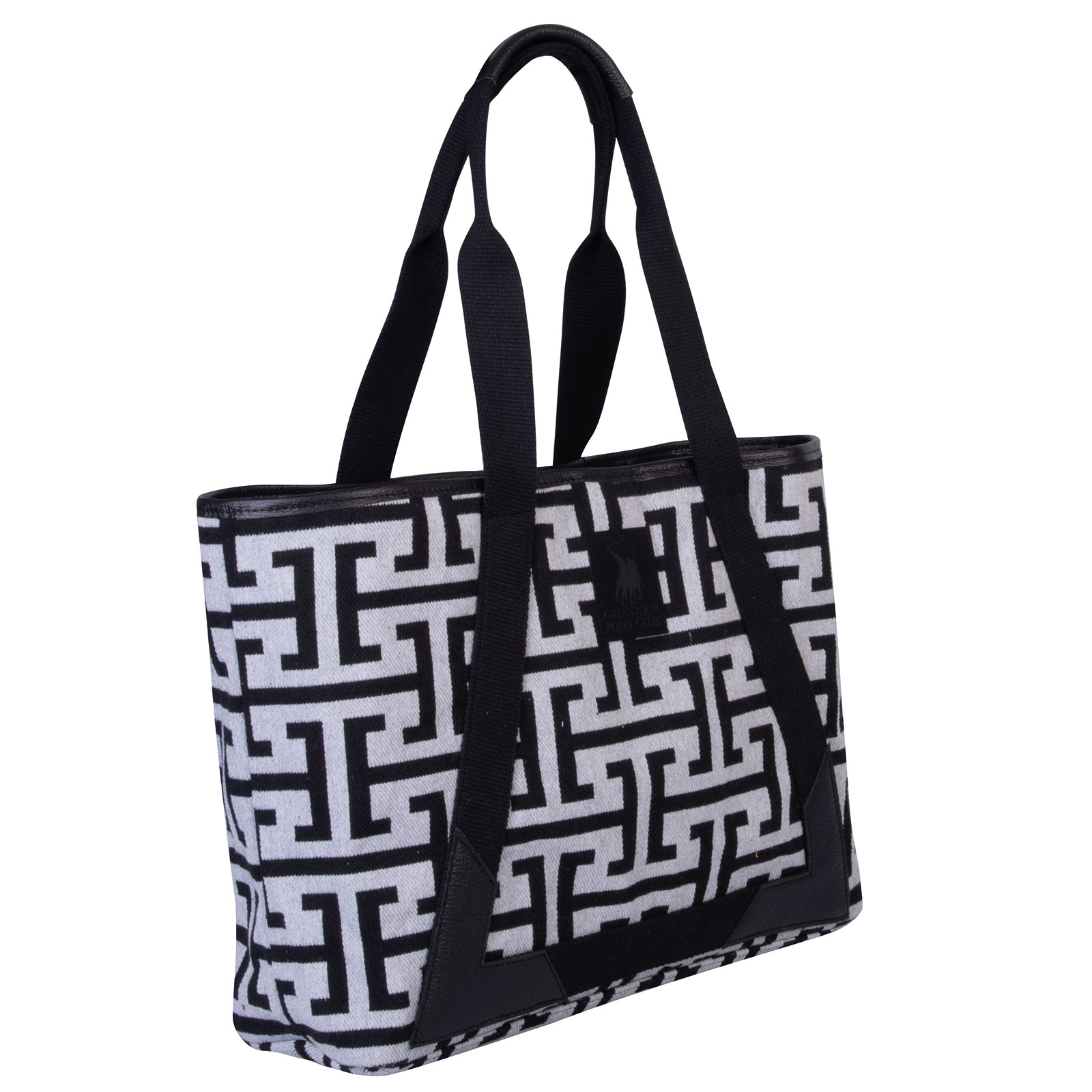 Τσαντα 35χ42χ12 Premium 3839 Black, Grey Τσαντα 35χ42χ12 Premium 3839 Black, Grey