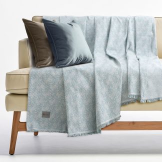 LINO Ριχτάρι Καναπέ Τριθέσιο (180x300) Serpente Πετρόλ