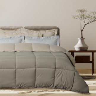 Παπλωμα Υπερδιπλο Happy 9692 Taupe