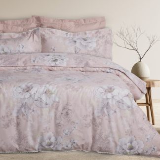 Παπλωματοθηκη Σετ Υπερδιπλη Prestige 1711 Grey, Pink